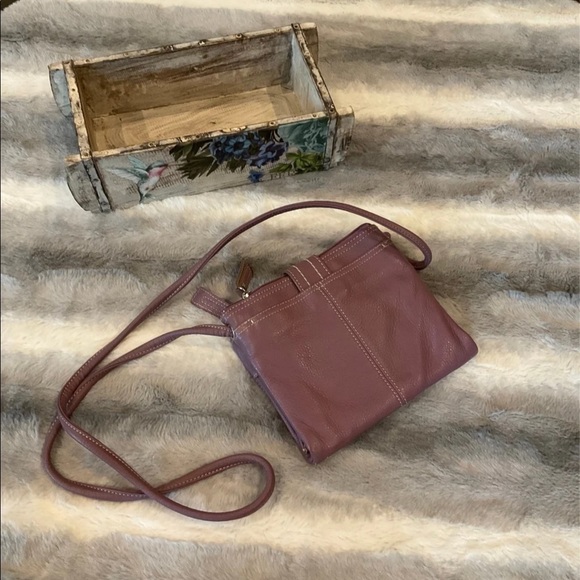 Tignanello Crossbody Bag Lavender Purple - Picture 2 of 5